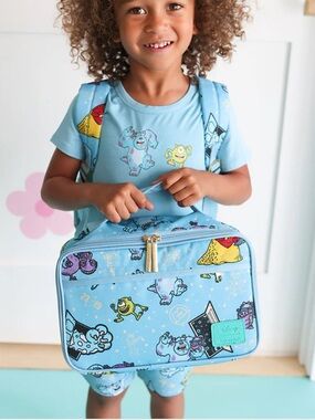 Posh Peanut Light Blue Disney Monsters Lunch Box